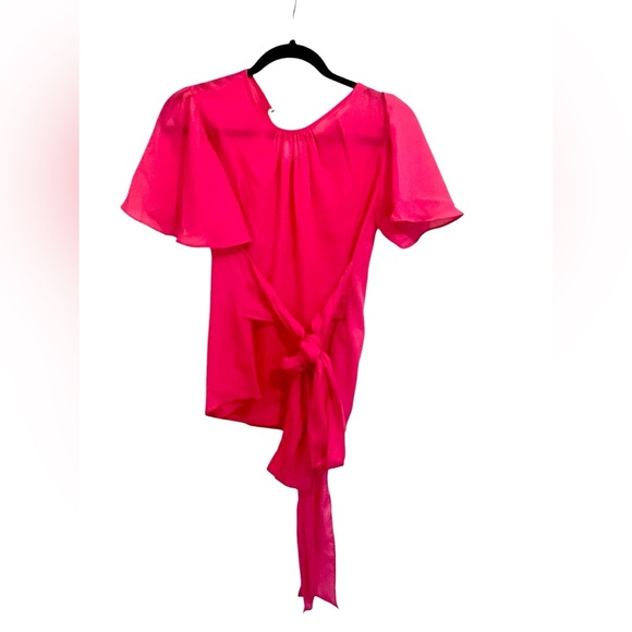 Blouse with waist tie - Picture 4 of 5